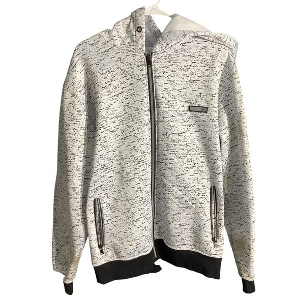 Encrypted Zip Hoodie Men’s Size XL – Streetwear, Full-Zip, Hooded - Picture 1 of 8